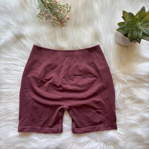 Alphalete Ultra High-Rise Athletic Shorts Autumn